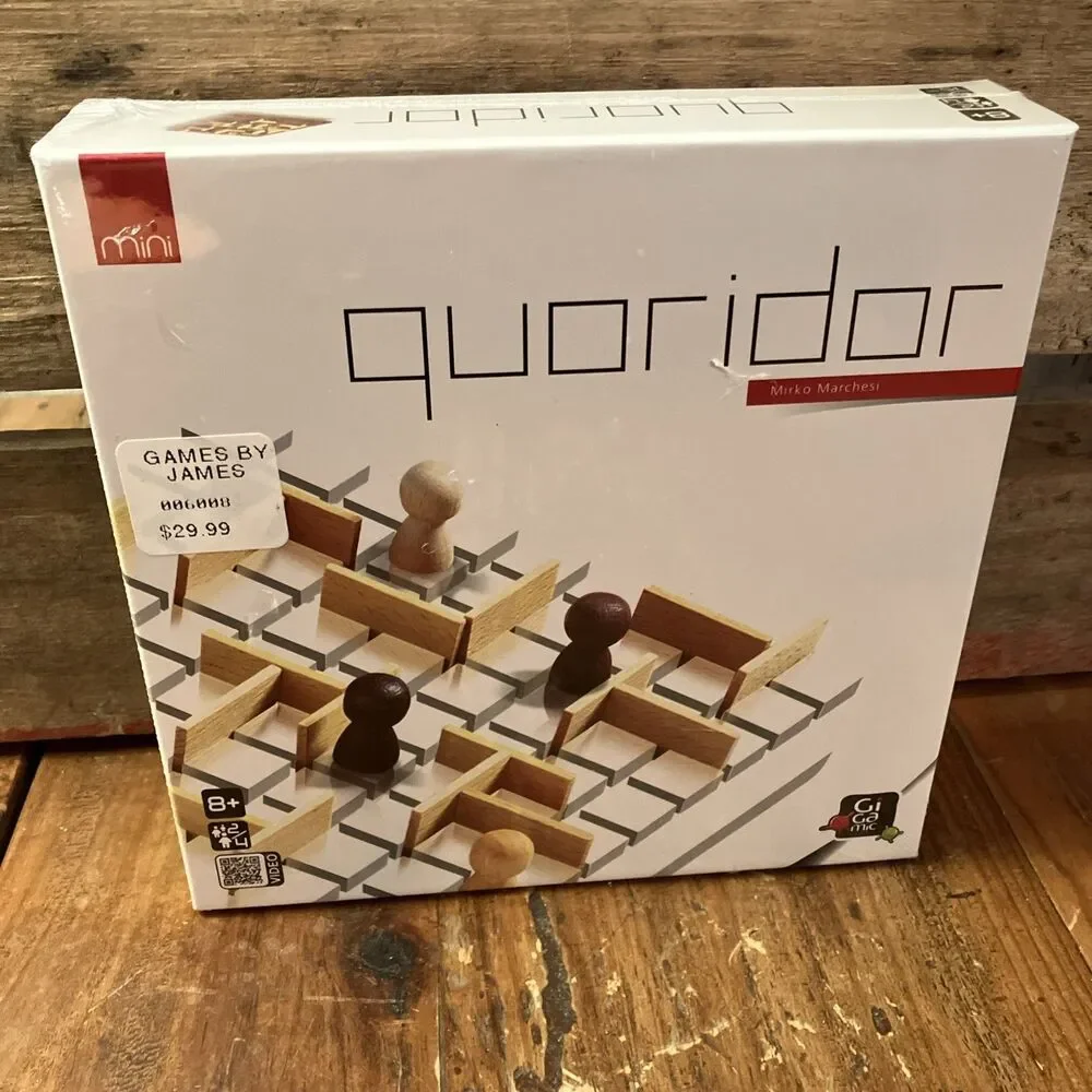 QUORIDOR Gigamic Mini Classic 1997 Mensa Strategy Maze Game New Sealed
